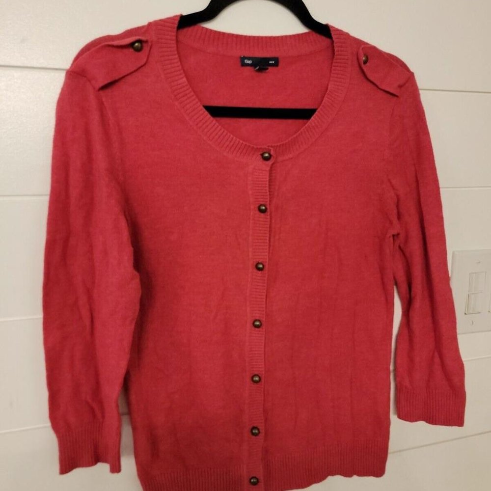 Gap Cardigan Brass Button